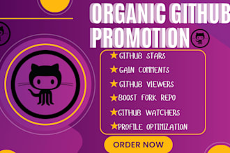 promote your github repo organically for more viewers followers and engagement