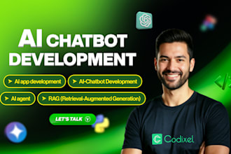 develop an ai website, chatbot, and ai agent for your business