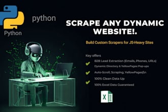 build a custom python playwright web scraper