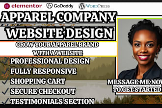 apparel site design clothing brand site fashion site design clothing store site