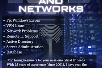 provide IT support and system administration troubleshooting