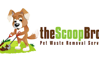 design a professional pet waste removal logo for your business