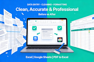 clean your data, make it readable and analysable