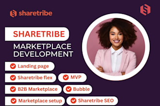 build sharetribe marketplace go flex mvp landing page developer setup website b2