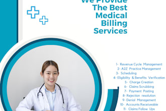 handle medical billing, claim submission and payment posting accurately