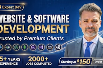 develop web applications and custom software solutions