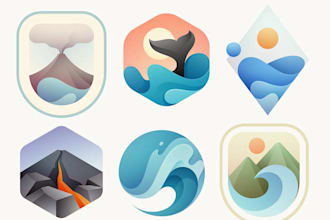design a modern business logo with fast delivery
