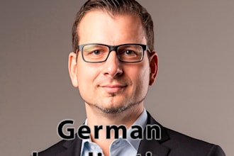 translate english to natural german and localize it for the german market