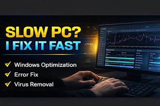 speed up your slow windows PC and fix performance issues