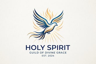 design a meaningful and inspiring holy spirit logo