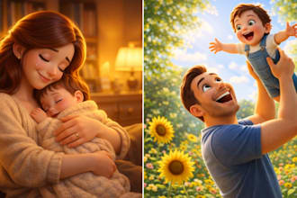 do professional children book illustration for your storybook and kdp publishing
