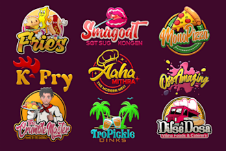 design food, candy, bakery, restaurant, business logo or any graphic