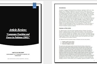 create assignment formatting in word