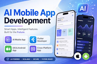 develop ai mobile app development, ai integrated ios app mobile app development
