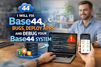 fix base44 bugs, deploy apps and debug your base44 system