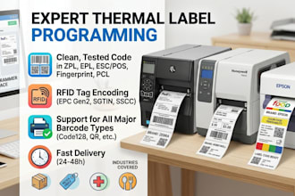 create zpl labels for printing on zebra printers