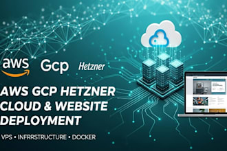 setup AWS gcp hetzner cloud vps website deployment and infrastructure