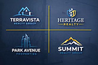 design luxury and elegant estate logo
