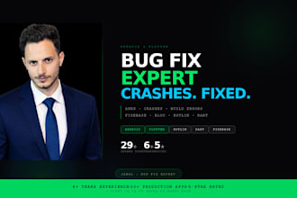 fix bugs and crashes in your android or flutter app fast