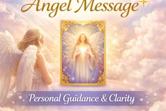 give you a personalized 1 card angel message reading