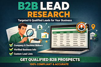 do b2b lead research and build targeted prospect lists