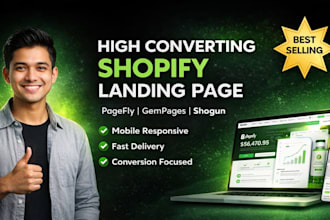 clone shopify landing page or advertorial listicle page by gempages