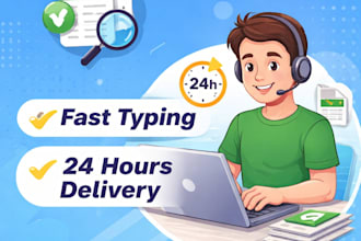 do professional data entry, copy paste and typing work