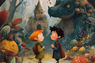 illustration and children book illustration