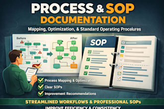 document your workflows and create clear sops