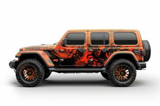 draw car wrap vehicle wrap truck wrap racing car wrap
