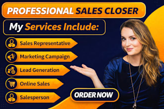 sales closer sales representative sales lead generation salesperson sales rep
