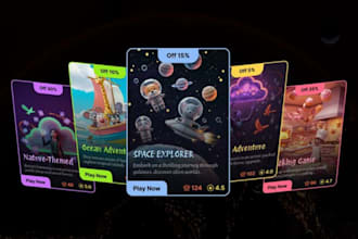 design card game party card game box mockup cards illustration rule book design