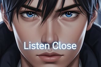 be your asmr calm erotic male voice over anime video game character nsfw audio