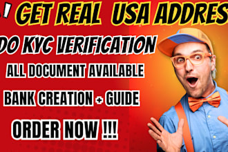 create USA bank for any country get usa physical address and proof of address