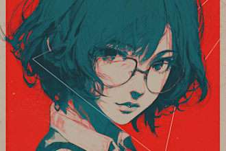 draw anime art for you