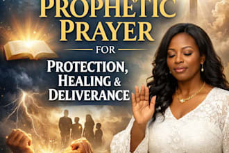 offer prophetic prayer for protection, healing and deliverance