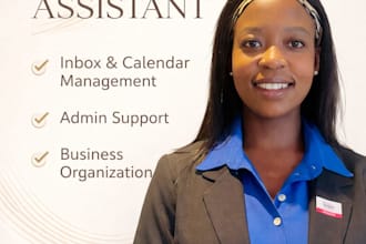be your executive virtual assistant and admin support