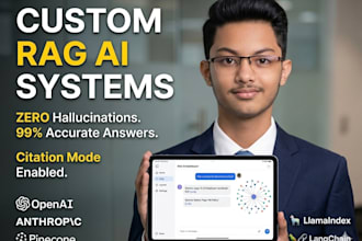 build a custom rag ai system for your business data with accurate answers