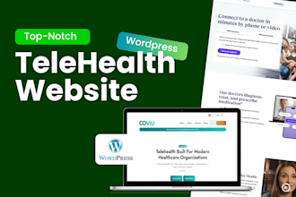 build a hipaa compliant telehealth website in wordpress