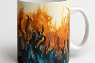 draw a mug or coffee mug design