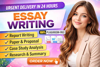 urgent essay writing and 2000 words assignment as an essay writer
