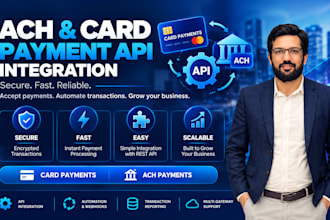 build secure ach billing, and payment API integrations