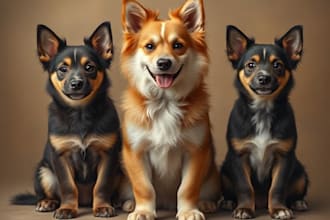 paint stunning pet portrait