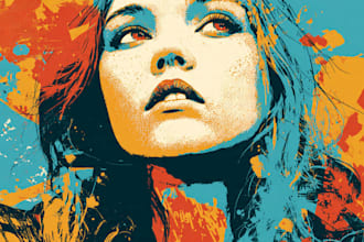 design stencil multilayer vector art for you