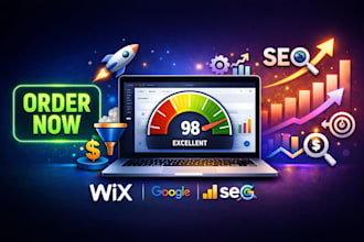 audit optimize and improve your wix website for speed SEO and conversions
