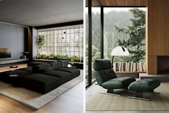 create photorealistic interior living room renders