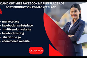 fix and optimize facebook marketplace ads post product on fb marketplace