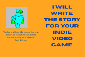 write the narrative for your indie game