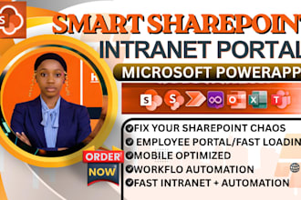 build secure sharepoint intranet,intranet website employee portal for you