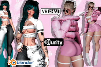 custom vrchat avatar vr character vrc avatar nsfw humanoid 3d model vrchat avi